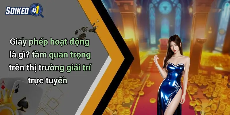Giấy phép hoạt động là gì? tầm quan trọng trên thị trường giải trí trực tuyến