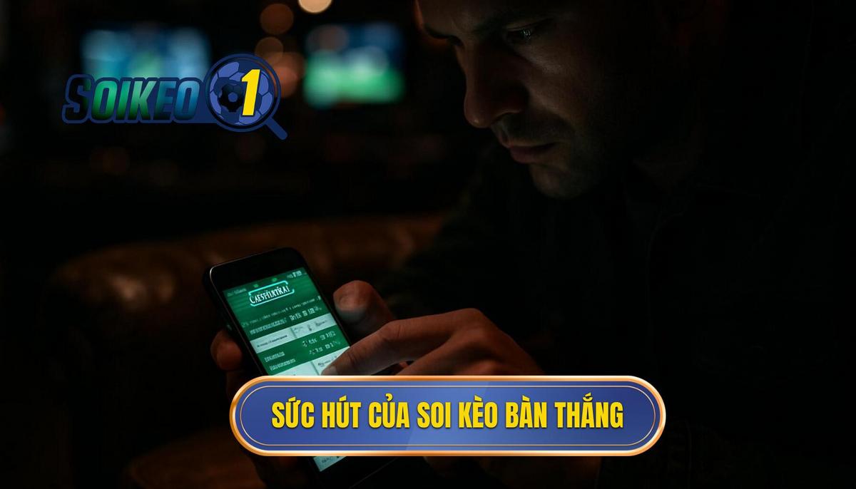 Bản chất và sức hút của hình thức soi kèo theo bàn thắng