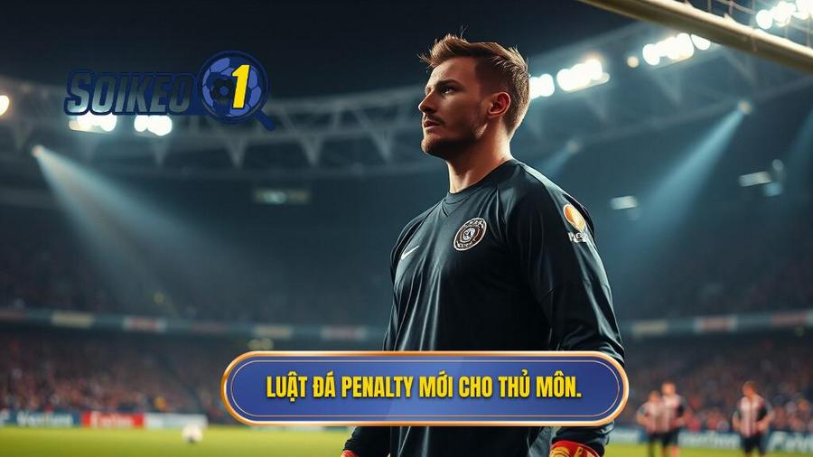 3. Luật đá penalty mới cho thủ môn.