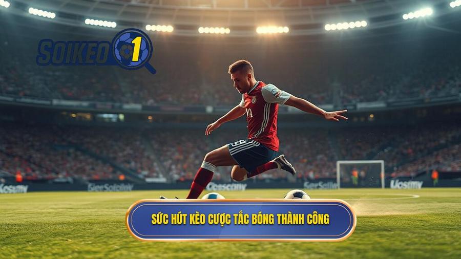 Tại sao Kèo cược tổng số lần tắc bóng thành công lại thu hút người chơi?