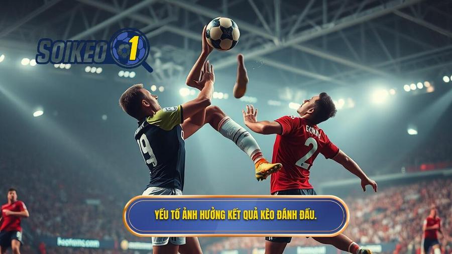 Các yếu tố ảnh hưởng trực tiếp đến kết quả kèo đánh đầu